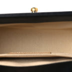 Lambskin Quilted Small Chain Detail Boy Flap Black