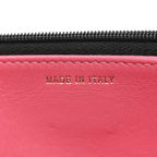 Caviar Quilted Perforated Metal CC Wallet On Chain WOC Black