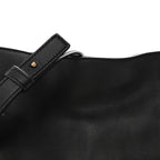Nappa Medium Flamenco Knot Bag Black