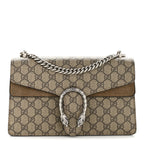 GG Supreme Monogram Small Dionysus Shoulder Bag Taupe