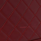 Lambskin Quilted New Medium Boy Flap Red