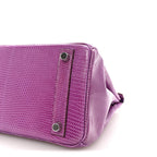 Lizard Birkin 25 Violet