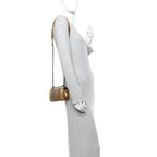 Galuchat Stingray Mini Boy Flap Gold