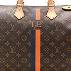 Monogram My LV Heritage Speedy 40 Orange Navy