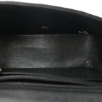 Caviar Quilted Mini Square Flap Black