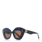 Acetate Anagram Cat Eye Sunglasses LW40127I Blue