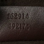 Guccissima Flat Messenger Bag Brown Dark Brown