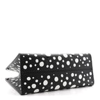 Monogram Kusama Dots Onthego MM Black White