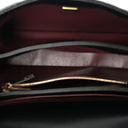 Lambskin Quilted Small Trendy CC Dual Handle Flap Bag Black