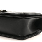 Caviar Quilted Medium Boy Flap Black