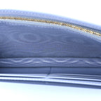 GG Supreme Monogram Textured Dollar Calfskin Mini GG Marmont Chain Wallet Light Pink Blue Beige