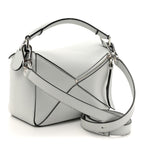 Calfskin Small Puzzle Bag Kaolin
