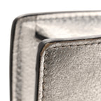 Metallic Calfskin Super Mini Dionysus Shoulder Bag Silver
