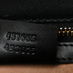 Guccissima Signature Medium Sylvie Top Handle Bag Black