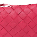 Nappa Intrecciato Mini Jodie Cranberry