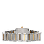 Stainless Steel 18K Yellow Gold 20mm Tank Francaise Quartz Watch