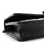 Lambskin Quilted Trendy CC Wallet On Chain WOC So Black
