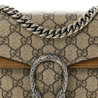 GG Supreme Monogram Mini Dionysus Shoulder Bag Taupe
