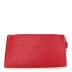 Epi Pochette Accessories 21 Castillan Red