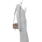 Calfskin Matelasse Small GG Marmont Chain Shoulder Bag Porcelain Rose