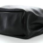 Mellow Nappa Small Monochrome Squeeze Bag Black