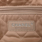 Shiny Calfskin Quilted Small Chanel 22 Ecru