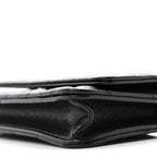 Caviar Quilted Miss Coco Wallet On Chain WOC Black