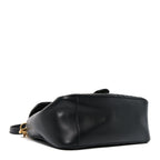 Calfskin Matelasse Small GG Marmont Top Handle Shoulder Bag Black