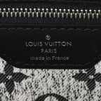 Denim Monogram Jacquard Neverfull MM Grey