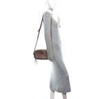 Calfskin Matelasse Small GG Marmont Chain Shoulder Bag Porcelain Rose
