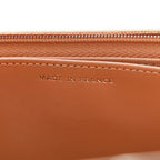 Caviar Quilted Wallet on Chain WOC Dark Beige