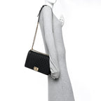 Caviar Quilted New Medium Boy Flap Black
