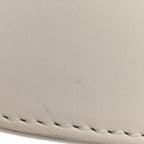 Smooth Calfskin Half Moon Shoulder Bag New Ivory