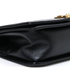 Caviar Quilted Medium Boy Flap Black