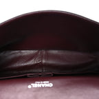 Lambskin Quilted Maxi Double Flap Black