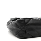 Lambskin Quilted Medium Chanel 19 Flap Black