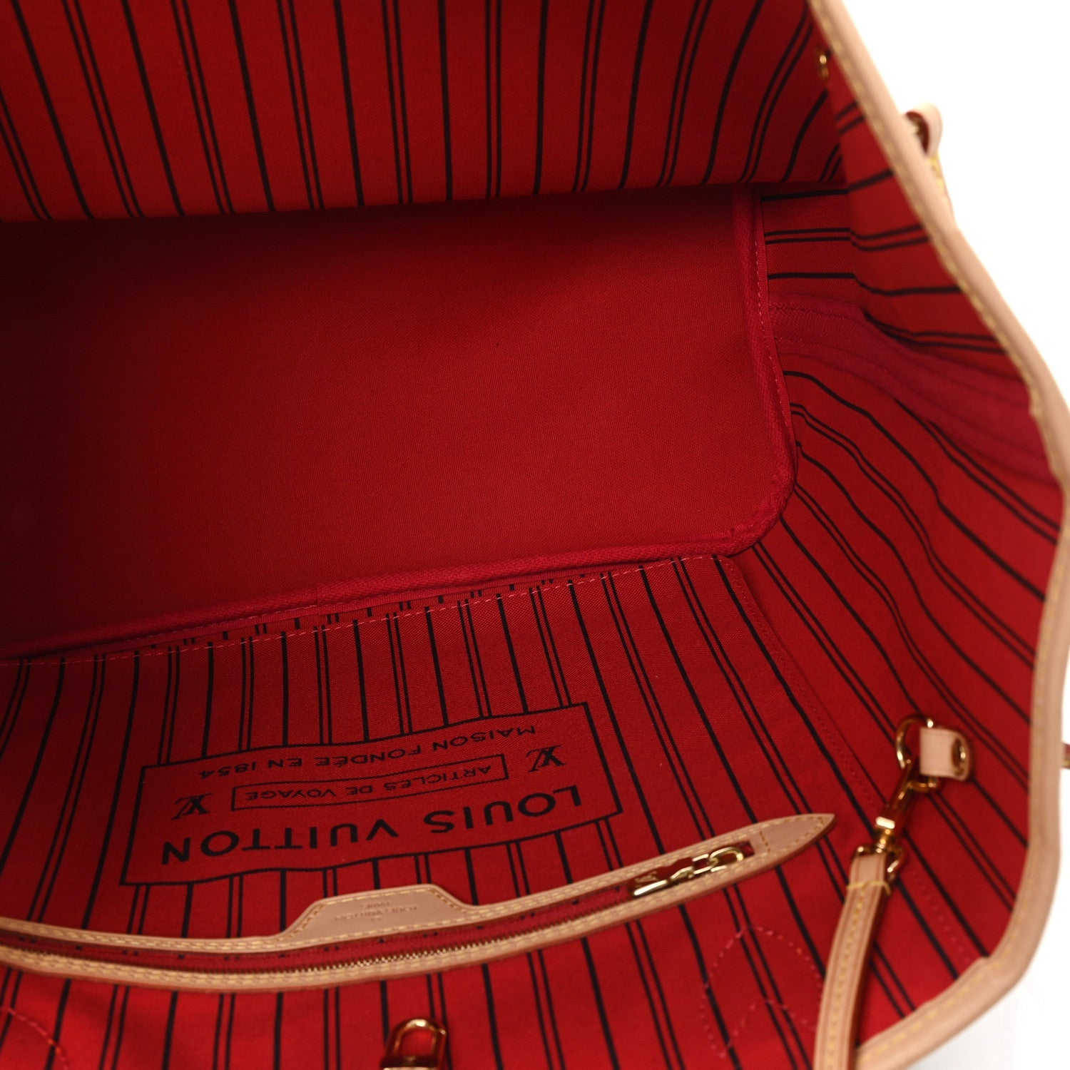 Monogram Neo Neverfull MM Cherry