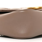 Calfskin Matelasse Super Mini GG Marmont Shoulder Bag Porcelain Rose