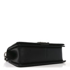 Caviar Quilted Medium Boy Flap Black