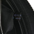 Soft GG Supreme Monogram Web Belt Bag Black Grey