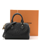 Empreinte Monogram Giant Speedy Bandouliere 20 Black