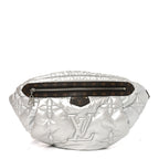 Econyl Monogram Pillow BumBag Silver