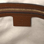 New Denim GG Monogram Dollar Calfskin Medium Jackie 1961 Tote Blue Tea Cuir Epilog