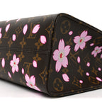 LV X TM Monogram Cherry Blossom Onthego PM Sakura Brown