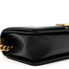 Caviar Quilted Medium Boy Flap Black