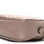 Calfskin Matelasse Small GG Marmont Chain Shoulder Bag Porcelain Rose