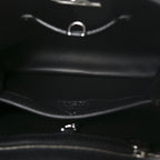 LV X YK Taurillon Capucines BB Black White