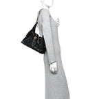 Caviar Quilted Small Chanel 25 Handbag Black