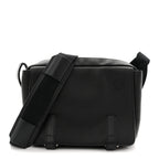 Soft Grained Calfskin XS Military Messenger Bag Black