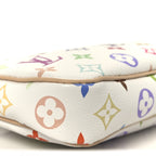 LV X TM Monogram Multicolor Pochette Accessories White